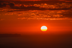 小樽・天狗山の夕日(速報版)