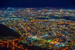 藻岩山夜景2(自宅編集版)