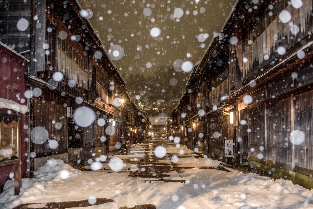 二年前の雪景色