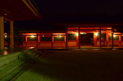 真夜中の平安神宮