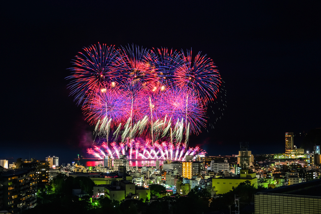 6月の熱海花火2