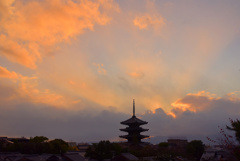 妖しい夕空2