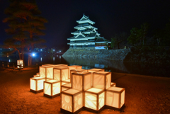 夜の松本城4