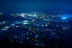 蓑山からの夜景