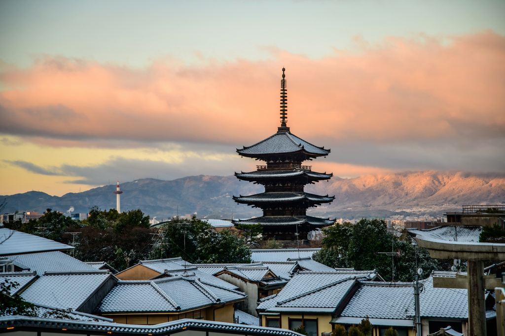 続・夜明けの法観寺(八坂の塔)