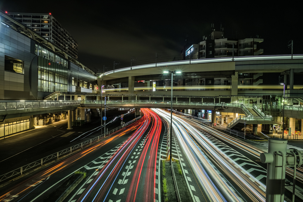 京急蒲田駅光跡