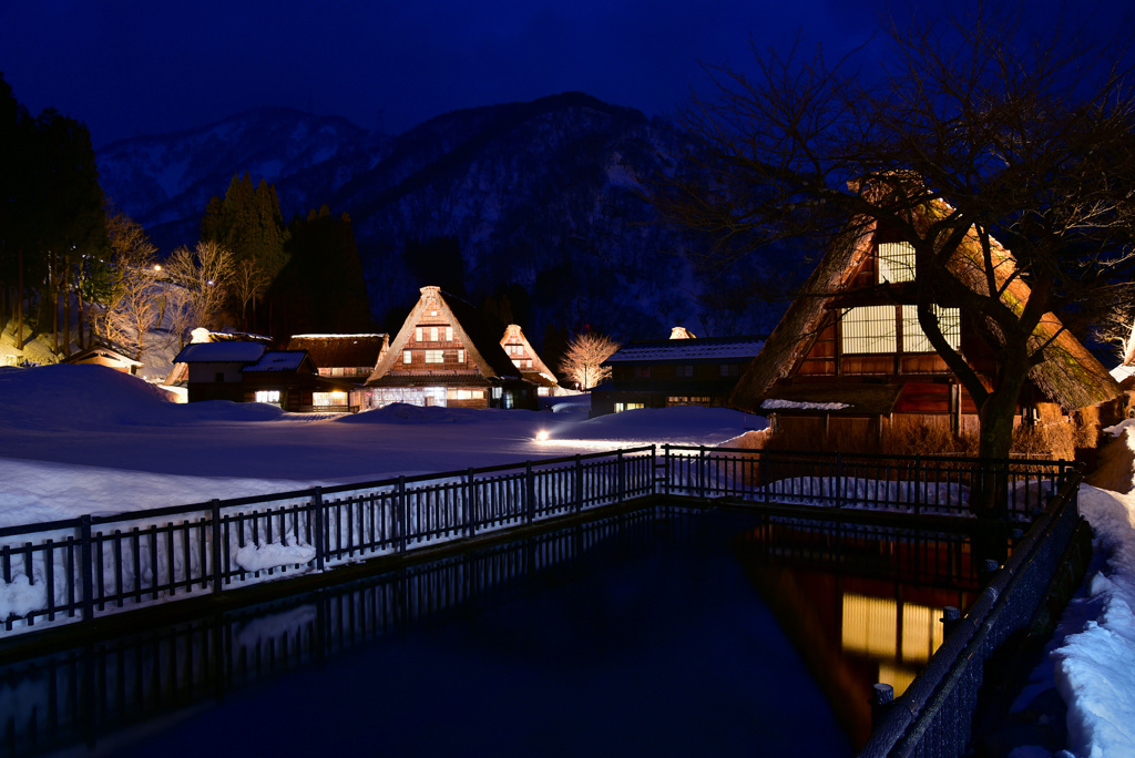 五箇山の夜3