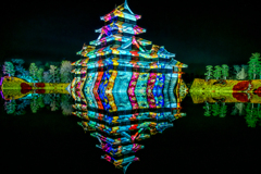 国宝松本城プロジェクションマッピング