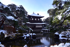 白い銀閣寺