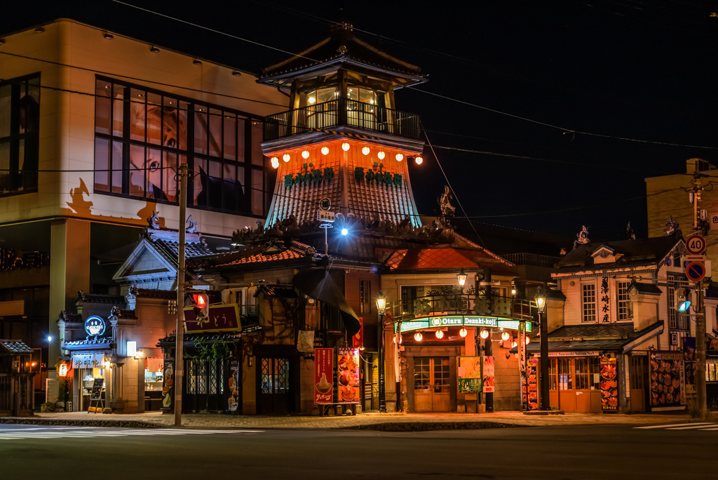 小樽 出抜小路夜景