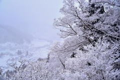 山寺(立石寺)の雪景色