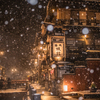 銀山温泉の雪景色(速報版)