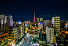 浅草文化センター夜景