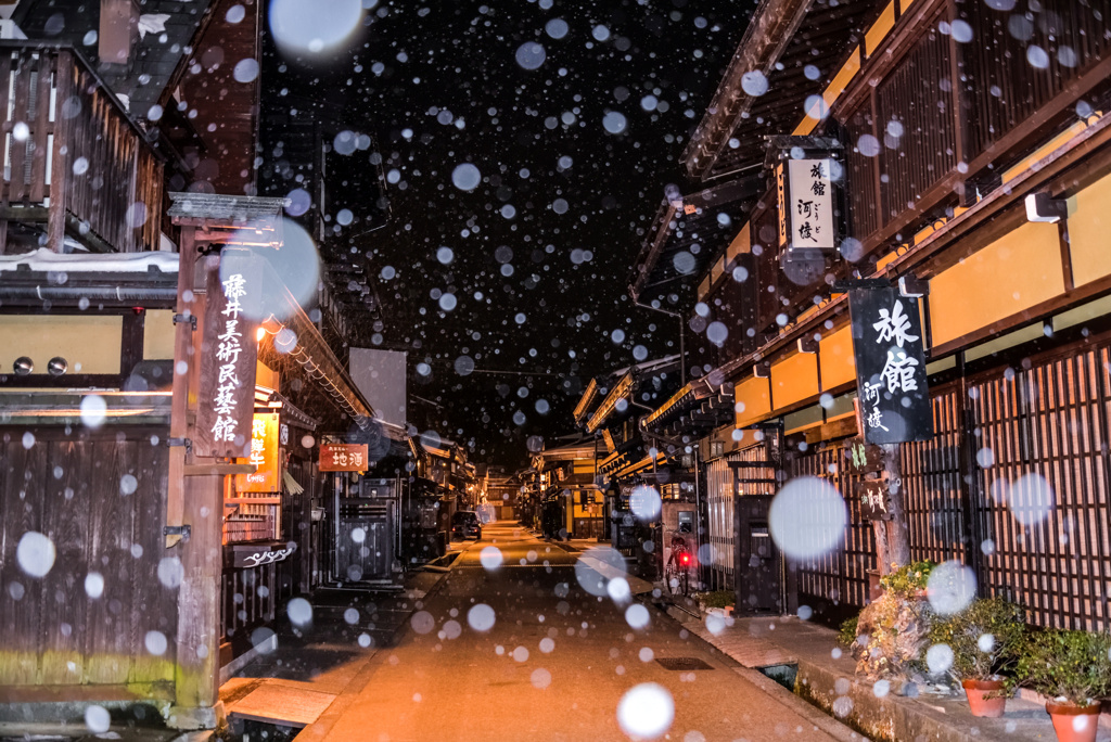 高山の夜