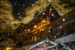 貴船神社の雪景色2