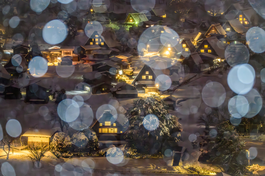 白川郷の雪景色4