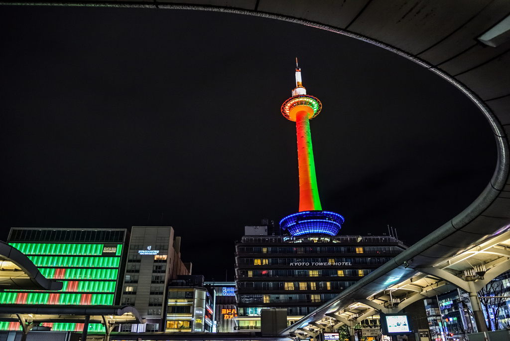 クリスマスカラーの、、、