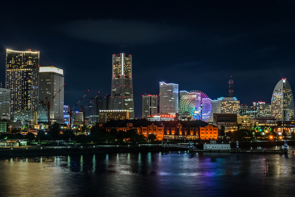 大桟橋からの夜景