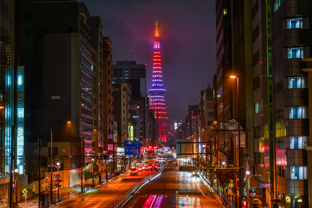 雨の東京タワー2 by 鈴電 （ID：9904416） - 写真共有サイト:PHOTOHITO