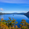 摩周湖の秋