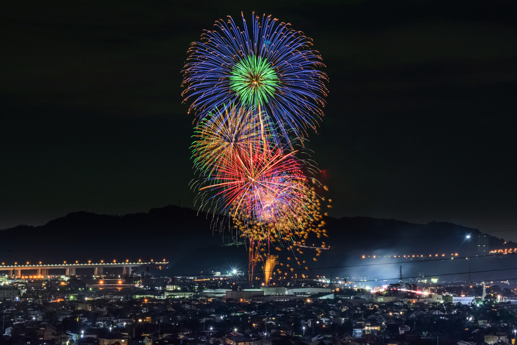 あしがら花火大会2