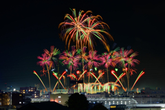 東京競馬場花火2(再現像)
