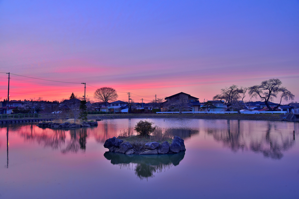 浅川町の残照