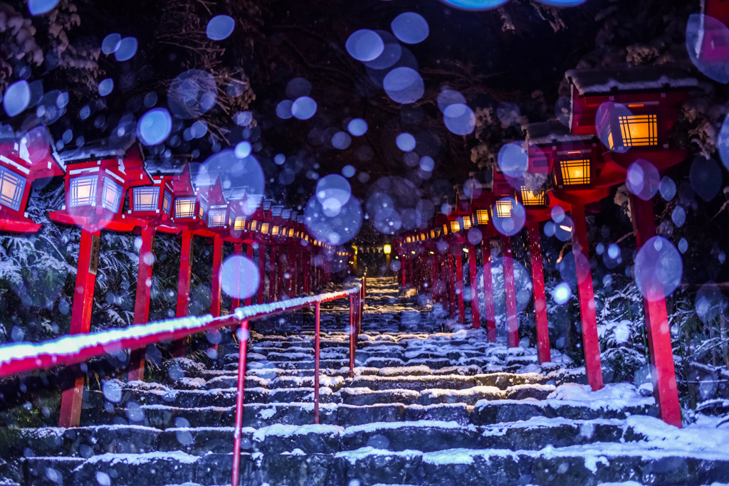二年前の貴船神社