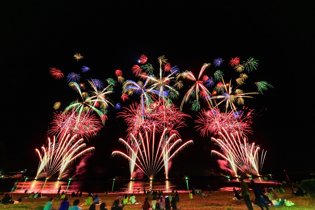 土肥温泉海上花火大会2