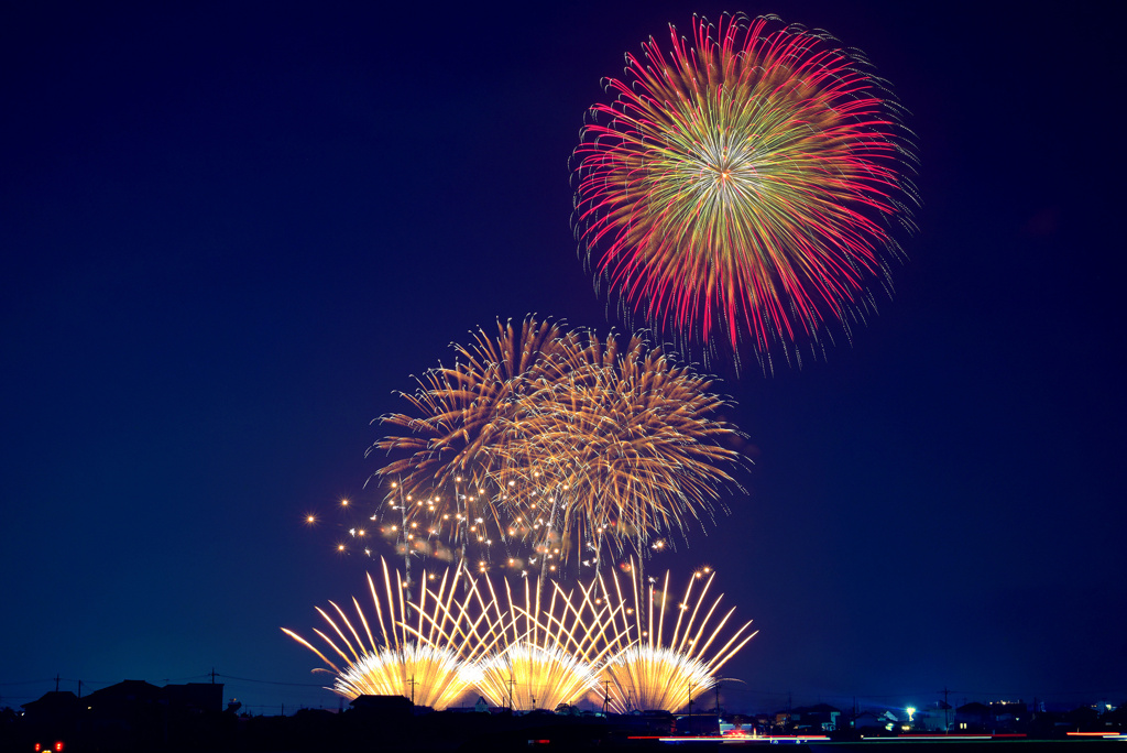 常総きぬ川花火大会