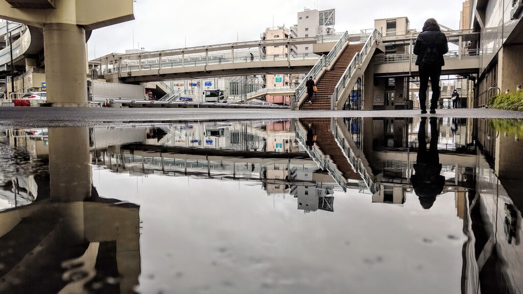 京急蒲田駅リフレクション