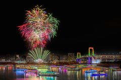 お台場レインボー花火