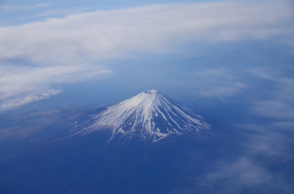 富士山を見下ろして