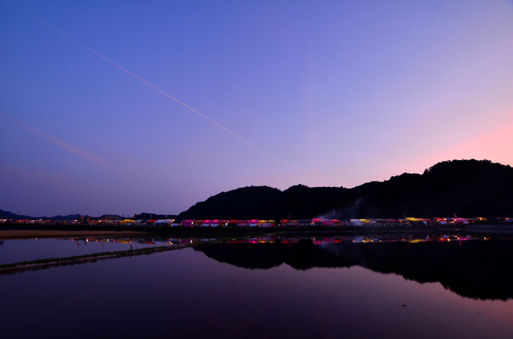 葛生夕景