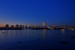 お台場の黄昏