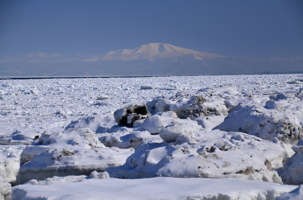 鱒浦の流氷