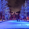 道庁赤レンガ庁舎の雪景色