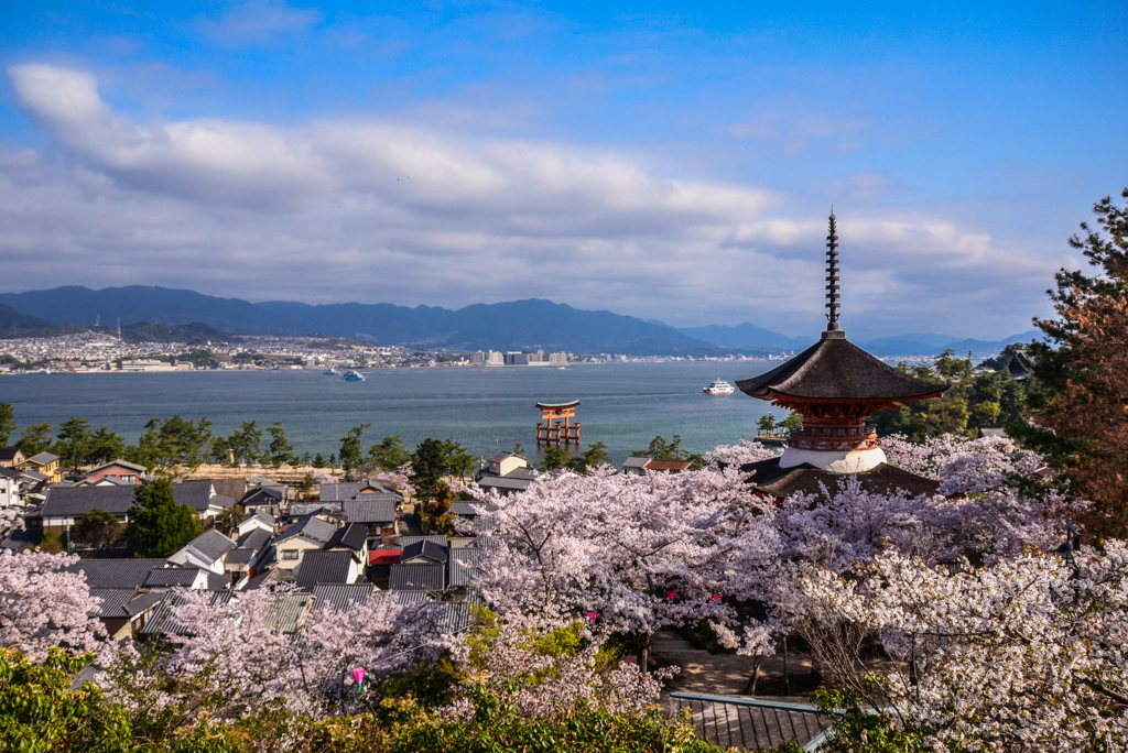 五年前の宮島