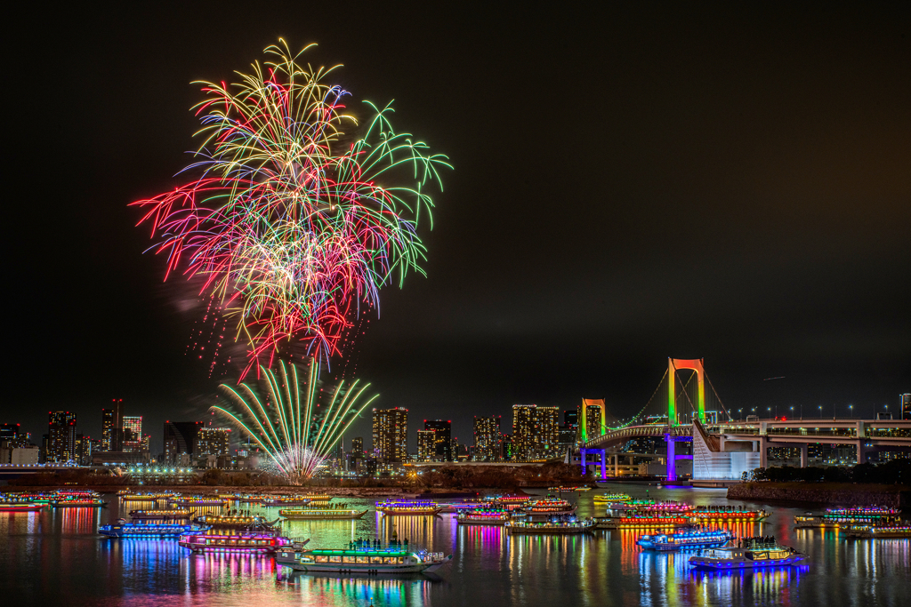 お台場レインボー花火(改)