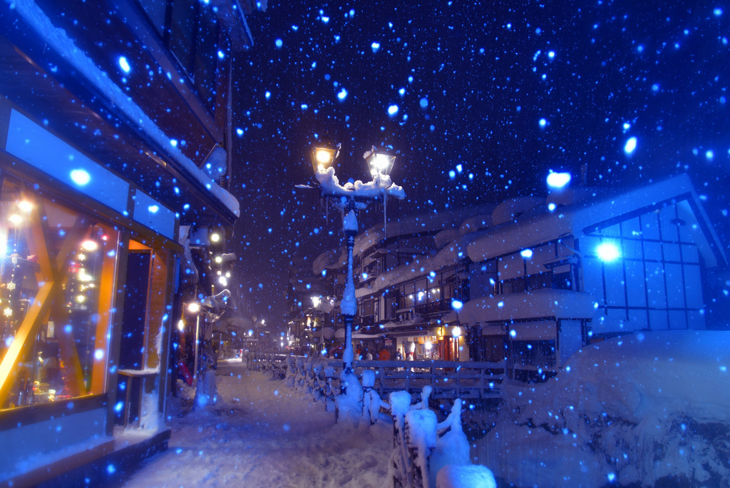 銀山温泉雪景色3