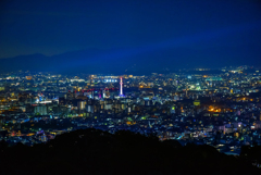 二年前の京都東山夜景