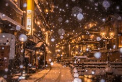 銀山温泉雪景色(速報版)