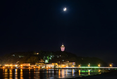 江の島の夜