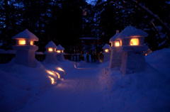 上杉雪灯籠まつり