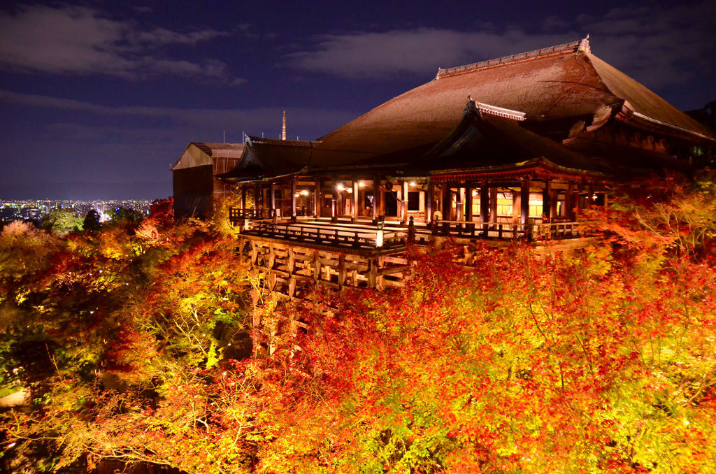 清水寺夜景