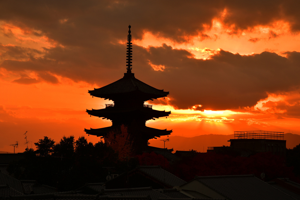 古都の夕景Ⅱ