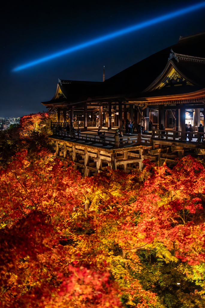 清水寺の紅葉