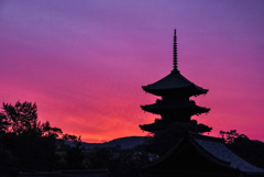 十年前の東寺