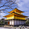 金閣寺の雪景色(出し忘れ分)