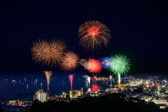 按針祭 海の花火大会